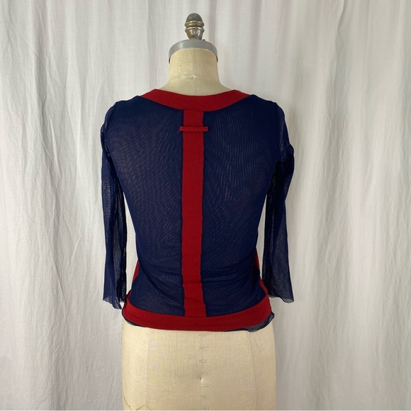 Jean Paul Gaultier Mesh Top Size Small - Picture 2 of 6